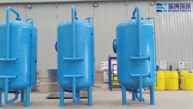工業(yè)再生水_自清洗_多介質_纖維過濾器廠家加工現(xiàn)場圖 工業(yè)再生水_自清洗_多介質_纖維過濾器廠家加工現(xiàn)場圖